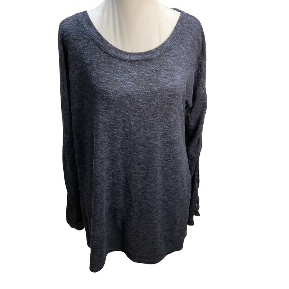 Verve Ami long sleeve tunic with arm detail - relaxed fit